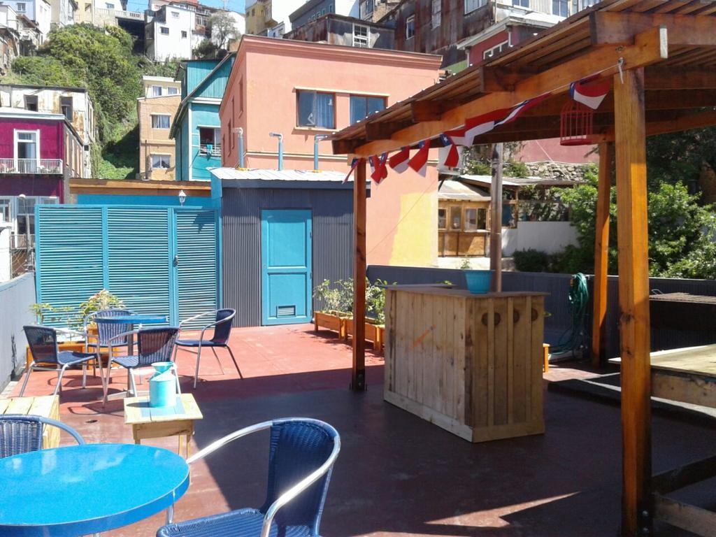 Casa Lastra Hostel Valparaíso Buitenkant foto