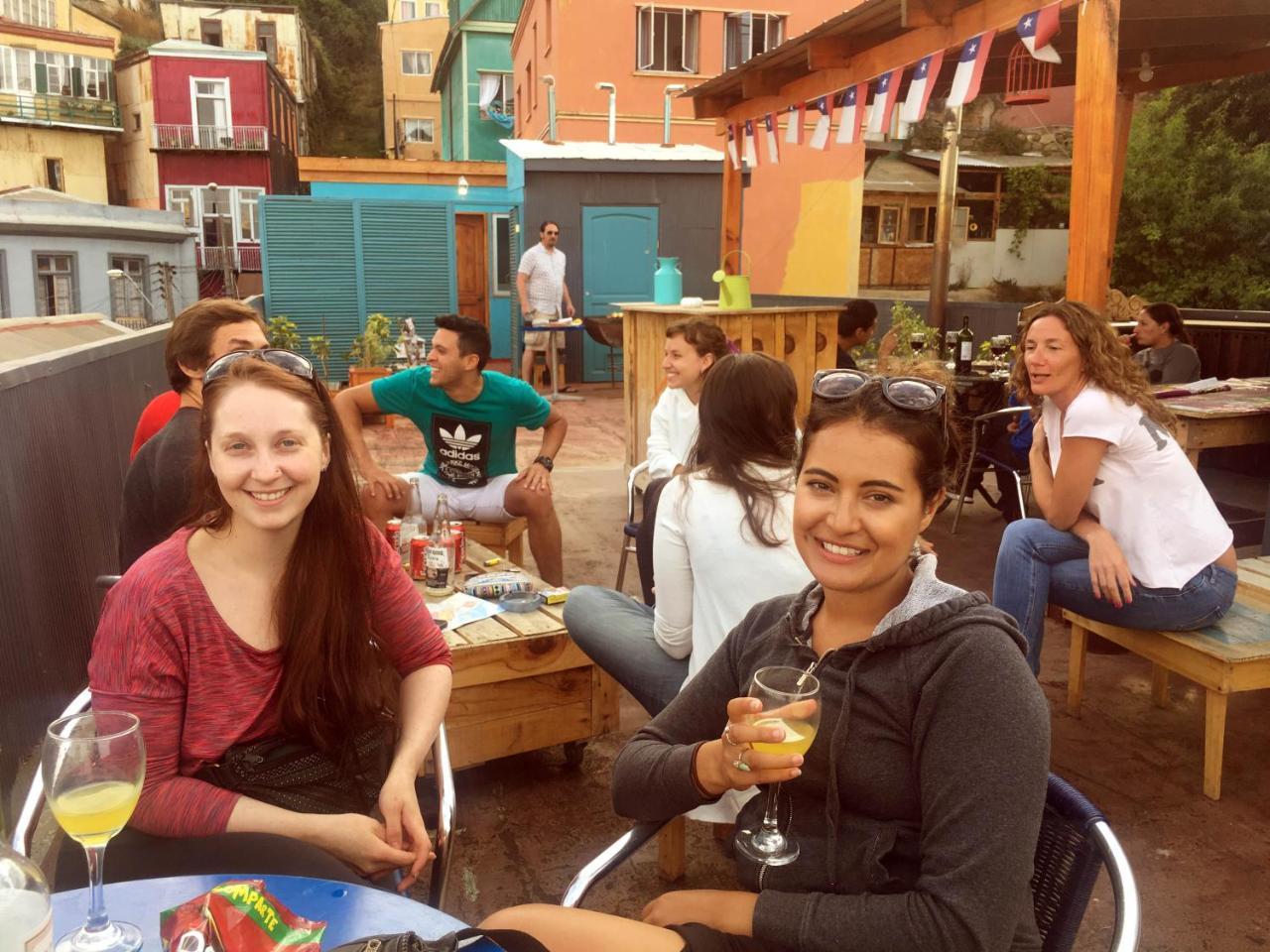 Casa Lastra Hostel Valparaíso Buitenkant foto